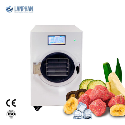 8kg 10kg Freeze Dryer Dehydration Equipment Drying Milk Meat Lyophilizer  Machine 45mm
